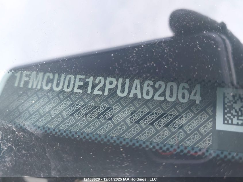 2023 Ford Escape VIN: 1FMCU0E12PUA62064 Lot: 12469629