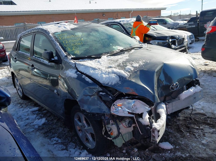 2T1KU4EE4CC767661 2012 Toyota Corolla Matrix auction photo 1