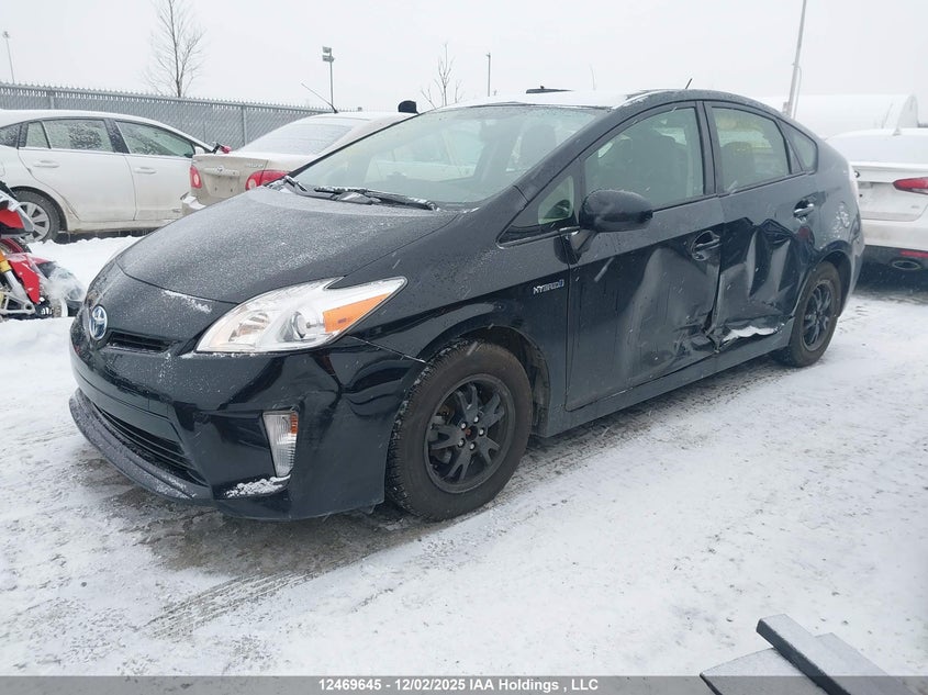 JTDKN3DU9C1489439 2012 TOYOTA PRIUS photo no. 2