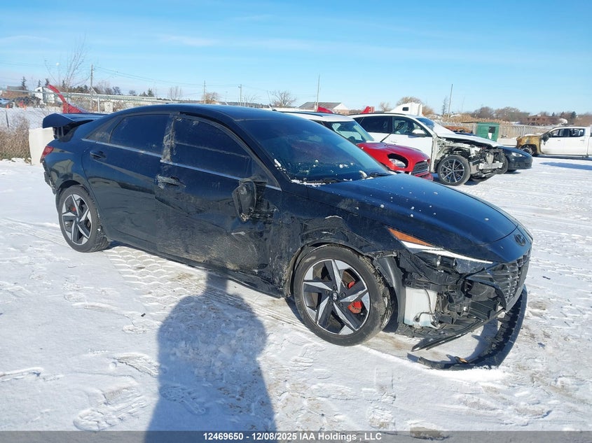 KMHLN4AG6NU212253 2022 Hyundai Elantra Ultimate Ivt With Tech Package auction photo 1