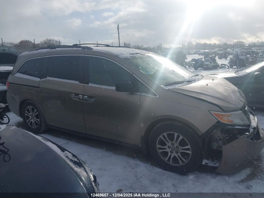 2011 Honda Odyssey Ex VIN: 5FNRL5H49BB509480 Lot: 12469657