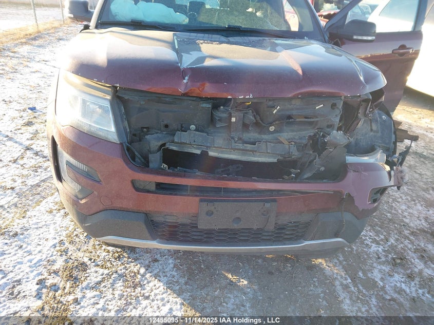 2016 Ford Explorer Xlt VIN: 1FM5K8D86GGA21107 Lot: 12455095X