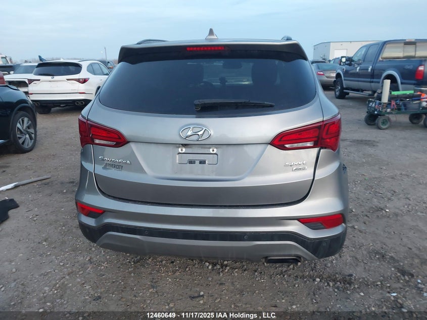 2017 Hyundai Santa Fe Sport VIN: 5XYZUDLB5HG484057 Lot: 12460649X