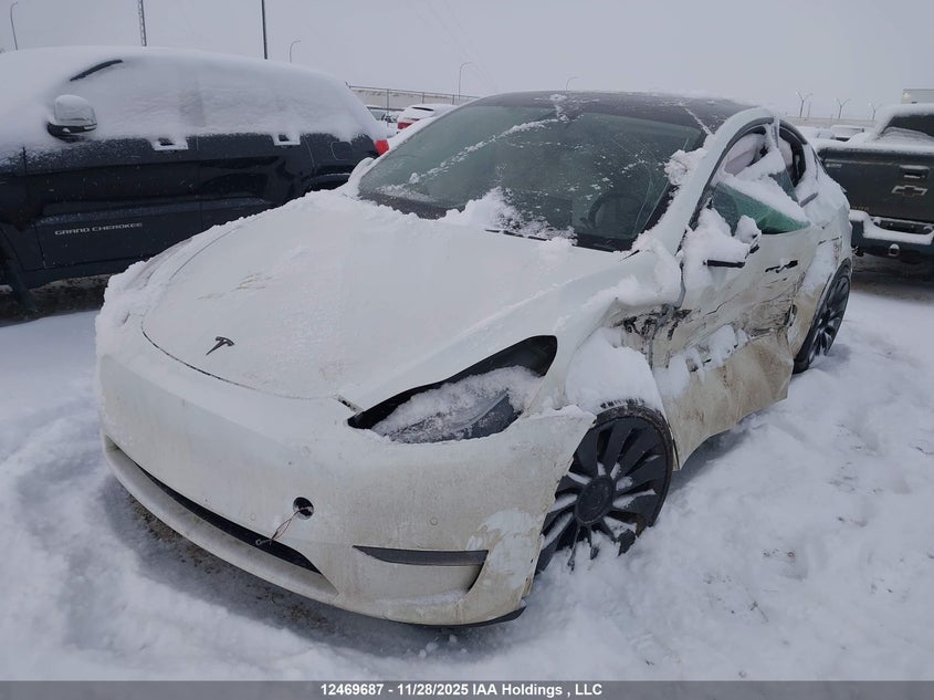 7SAYGDEF7NF490323 2022 TESLA MODEL Y photo no. 2