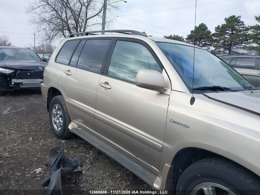 2006 Toyota Highlander Limited VIN: JTEEP21A960157468 Lot: 12469688