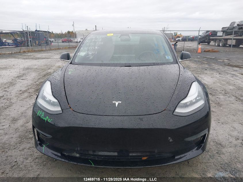 2020 Tesla Model 3 Long Range VIN: 5YJ3E1EB0LF626233 Lot: 12469715