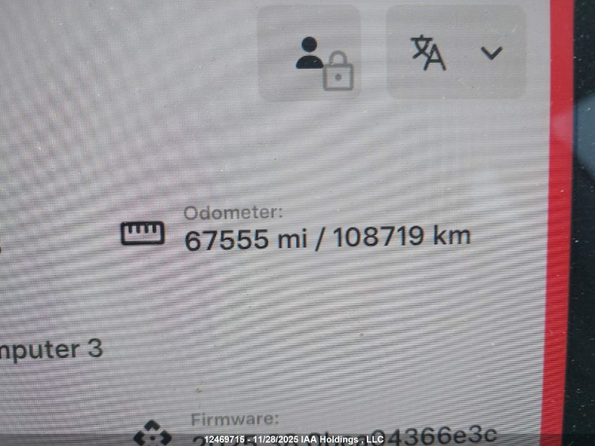 2020 Tesla Model 3 Long Range VIN: 5YJ3E1EB0LF626233 Lot: 12469715