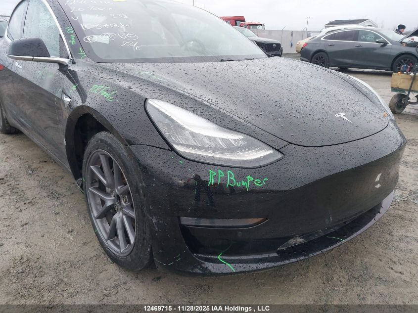 2020 Tesla Model 3 Long Range VIN: 5YJ3E1EB0LF626233 Lot: 12469715