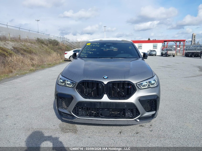 2021 BMW X6 M Competition VIN: 5YMCY0C05M9E31530 Lot: 12469716