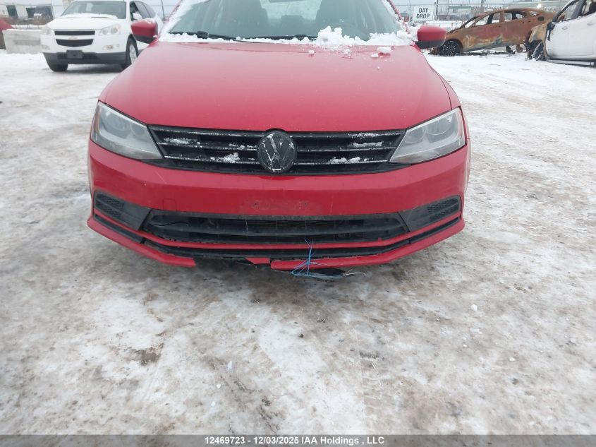 2017 Volkswagen Jetta 1.4 Tsi Trendline+ VIN: 3VW2B7AJ5HM344738 Lot: 12469723