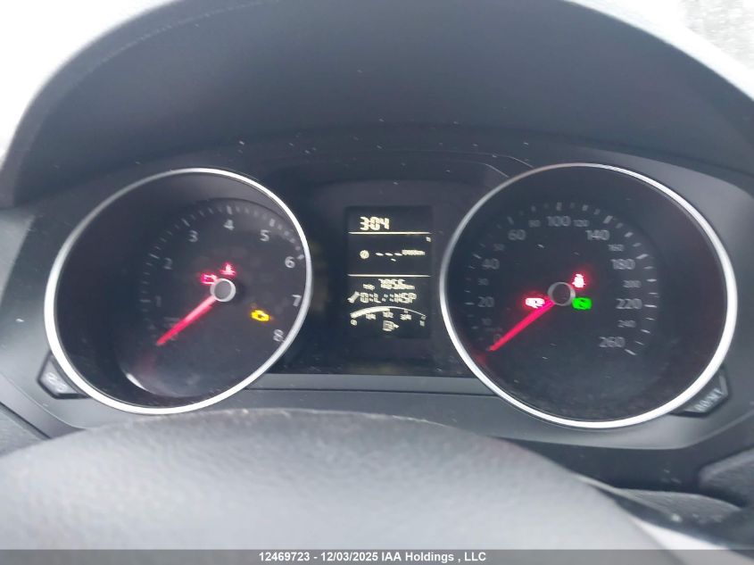 2017 Volkswagen Jetta 1.4 Tsi Trendline+ VIN: 3VW2B7AJ5HM344738 Lot: 12469723