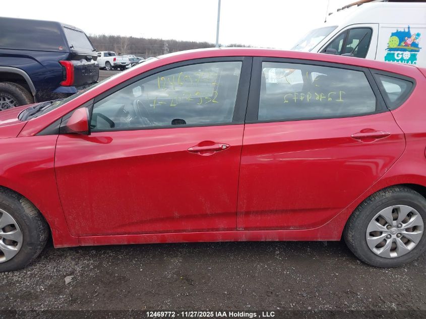 2015 Hyundai Accent Gl VIN: KMHCT5AE7FU207932 Lot: 12469772