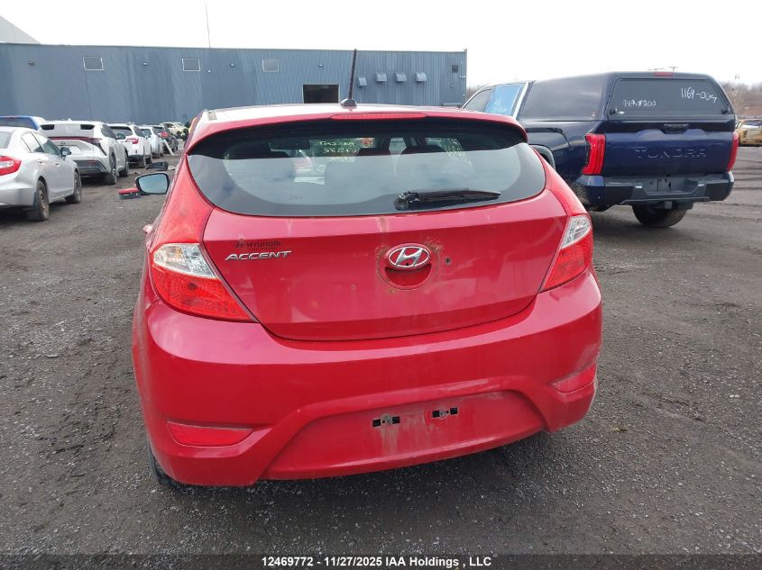2015 Hyundai Accent Gl VIN: KMHCT5AE7FU207932 Lot: 12469772