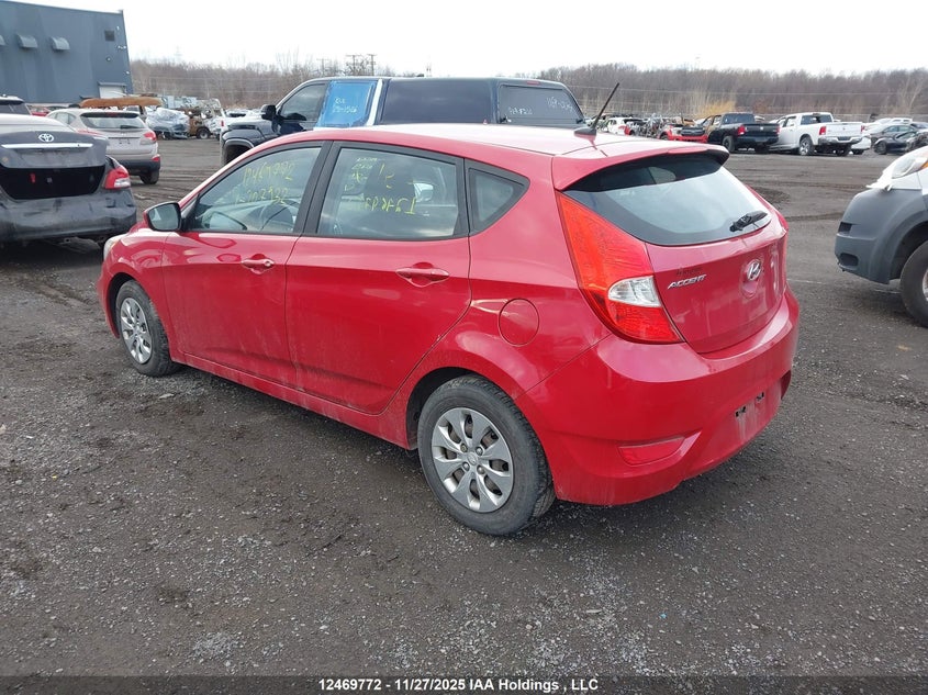 KMHCT5AE7FU207932 2015 HYUNDAI ACCENT photo no. 3