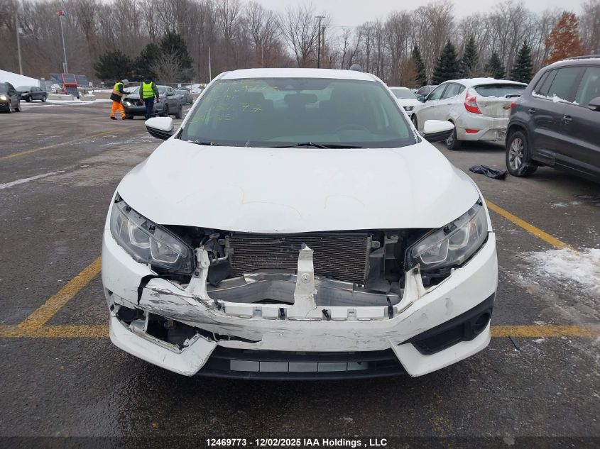 2018 Honda Civic Lx VIN: 2HGFC2F67JH036677 Lot: 12469773