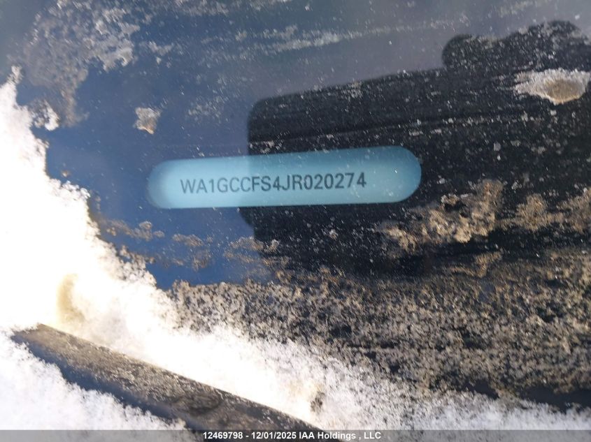 2018 Audi Q3 Technik VIN: WA1GCCFS4JR020274 Lot: 12469798