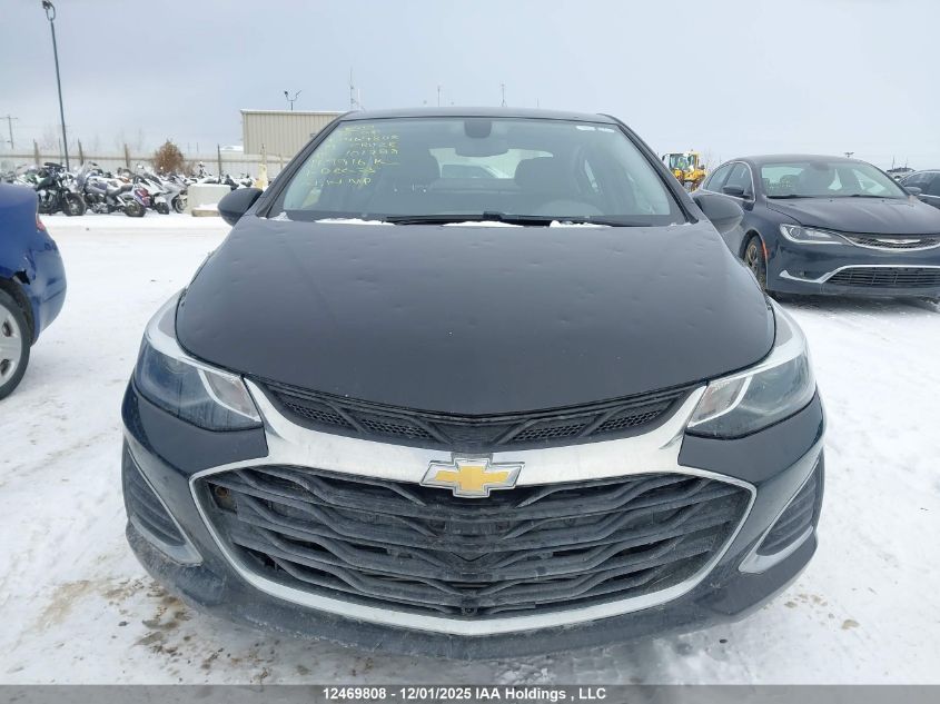 2019 Chevrolet Cruze Premier VIN: 1G1BF5SM6K7101728 Lot: 12469808