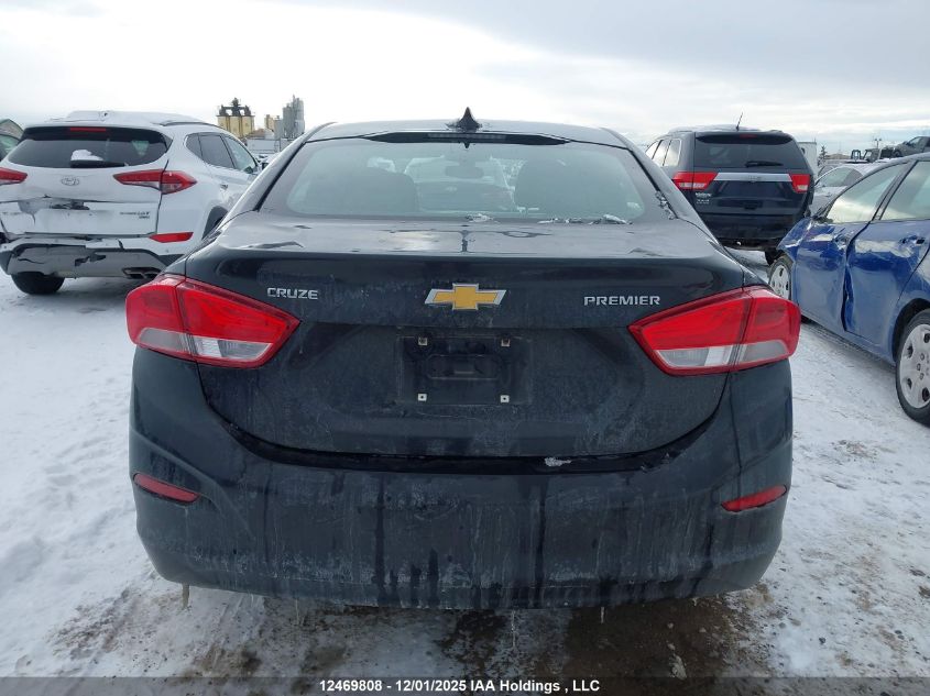 2019 Chevrolet Cruze Premier VIN: 1G1BF5SM6K7101728 Lot: 12469808