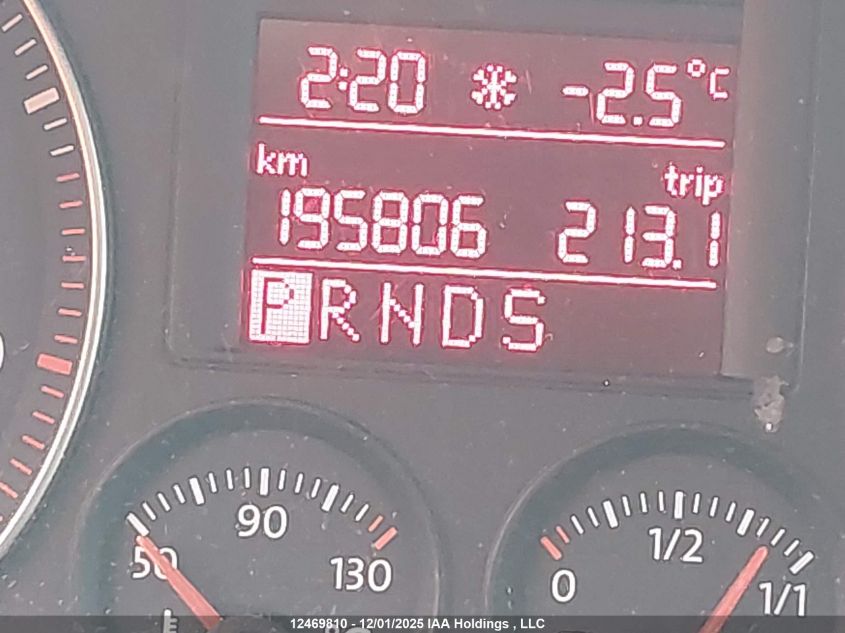 2009 Volkswagen Jetta 2.5L Comfortline VIN: 3VWJM71K89M082052 Lot: 12469810