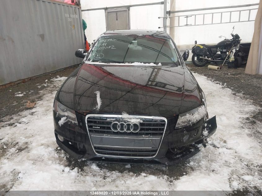 2010 Audi A4 2.0T Premium VIN: WAUFFCFL5AN039082 Lot: 12469820