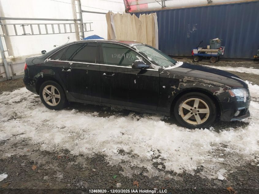 2010 Audi A4 2.0T Premium VIN: WAUFFCFL5AN039082 Lot: 12469820