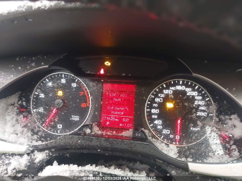 2010 Audi A4 2.0T Premium VIN: WAUFFCFL5AN039082 Lot: 12469820