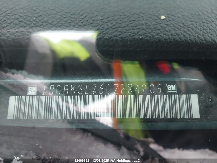 2012 Chevrolet Silverado 1500 Lt VIN: 1GCRKSE76CZ284205 Lot: 12469852