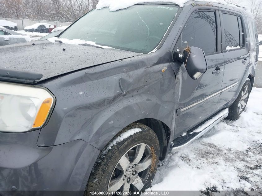 2015 Honda Pilot Touring VIN: 5FNYF4H96FB504946 Lot: 12469869