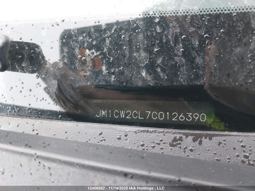 2012 Mazda Mazda5 Gs VIN: JM1CW2CL7C0126390 Lot: 12456882X