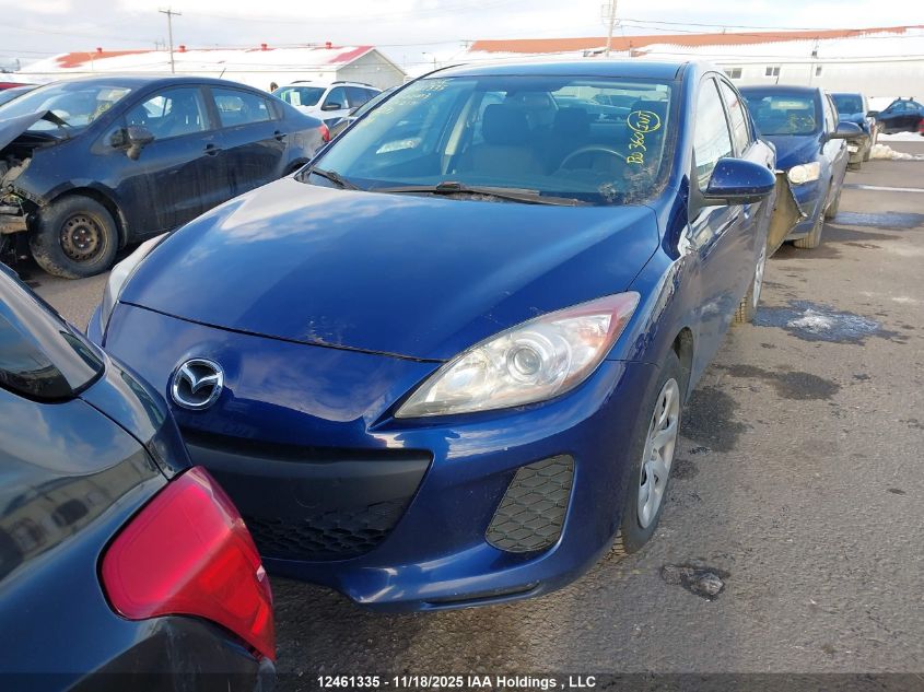 2013 Mazda Mazda3 Gx VIN: JM1BL1UF0D1792171 Lot: 12461335X