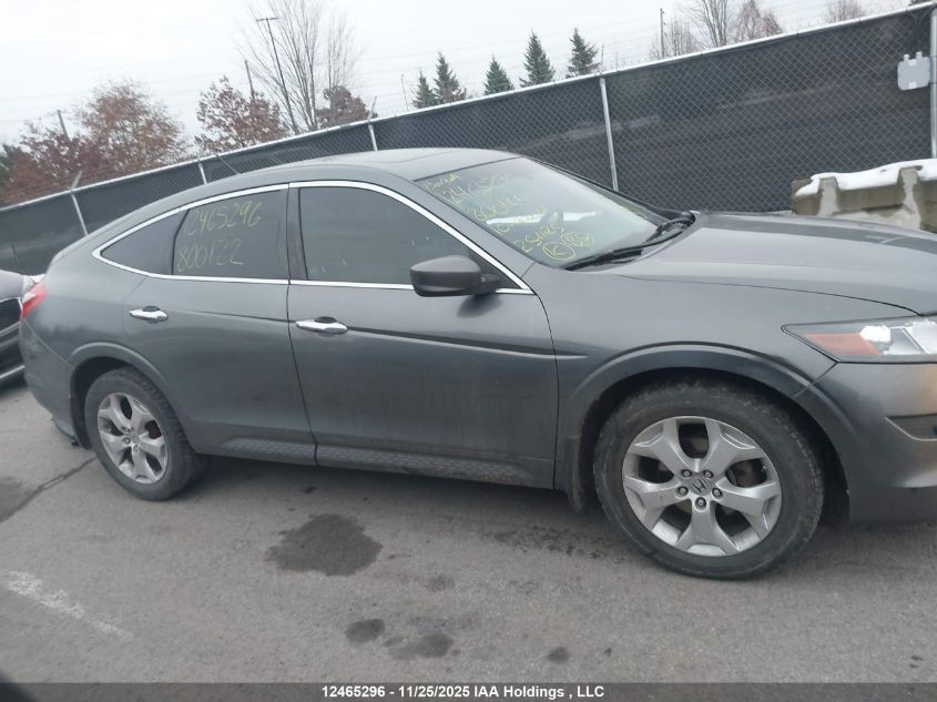 2010 Honda Accord Crosstour Ex-L VIN: 5J6TF2H50AL800122 Lot: 12465296X