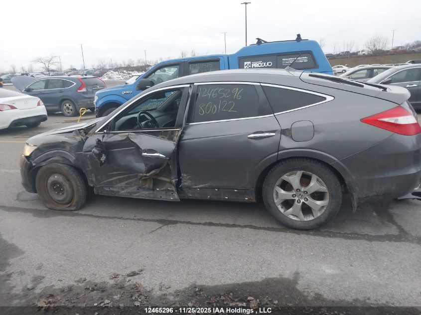 2010 Honda Accord Crosstour Ex-L VIN: 5J6TF2H50AL800122 Lot: 12465296X