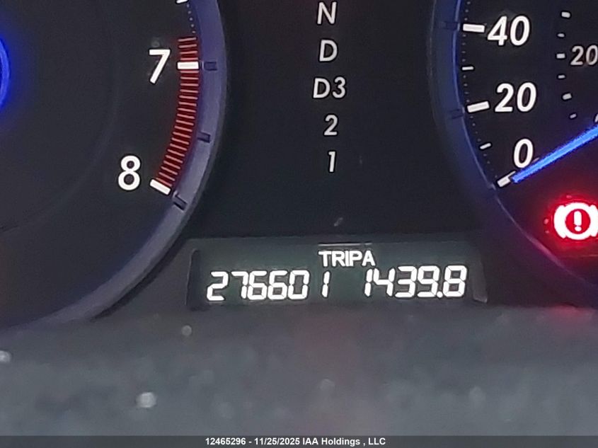 2010 Honda Accord Crosstour Ex-L VIN: 5J6TF2H50AL800122 Lot: 12465296X