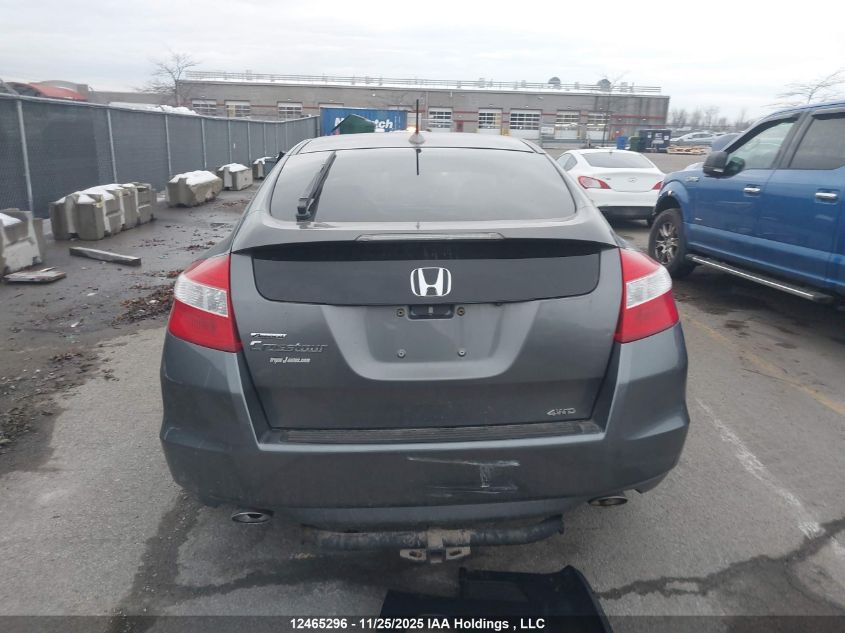 2010 Honda Accord Crosstour Ex-L VIN: 5J6TF2H50AL800122 Lot: 12465296X