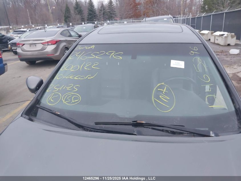 2010 Honda Accord Crosstour Ex-L VIN: 5J6TF2H50AL800122 Lot: 12465296X