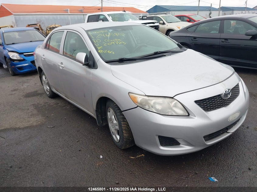 2010 Toyota Corolla Ce VIN: 2T1BU4EE9AC209723 Lot: 12465801X
