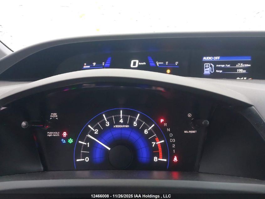 2012 Honda Civic Lx VIN: 2HGFB2F42CH035540 Lot: 12466008X