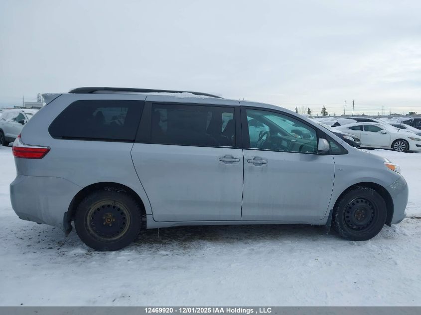 2017 Toyota Sienna Le VIN: 5TDJZ3DC5HS161288 Lot: 12469920