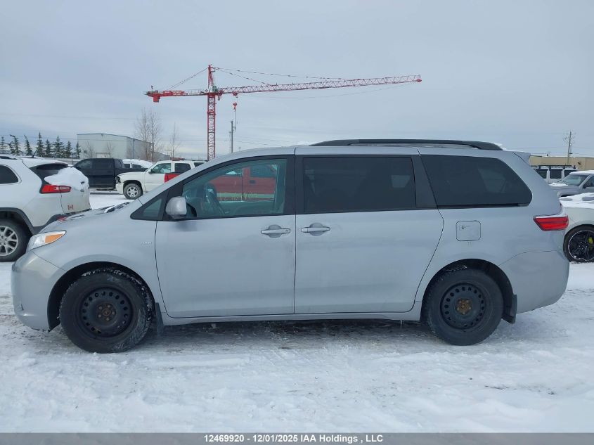 2017 Toyota Sienna Le VIN: 5TDJZ3DC5HS161288 Lot: 12469920