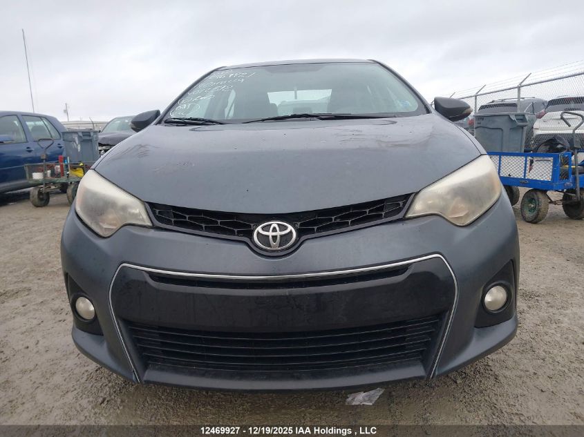 2014 Toyota Corolla S VIN: 2T1BURHE4EC012392 Lot: 12469927