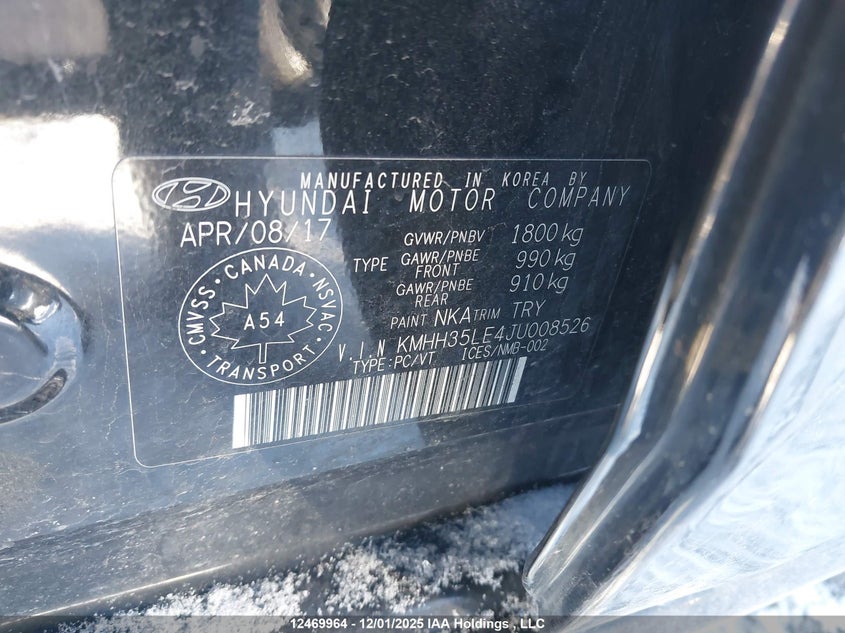 KMHH35LE4JU008526 2018 HYUNDAI ELANTRA photo no. 19