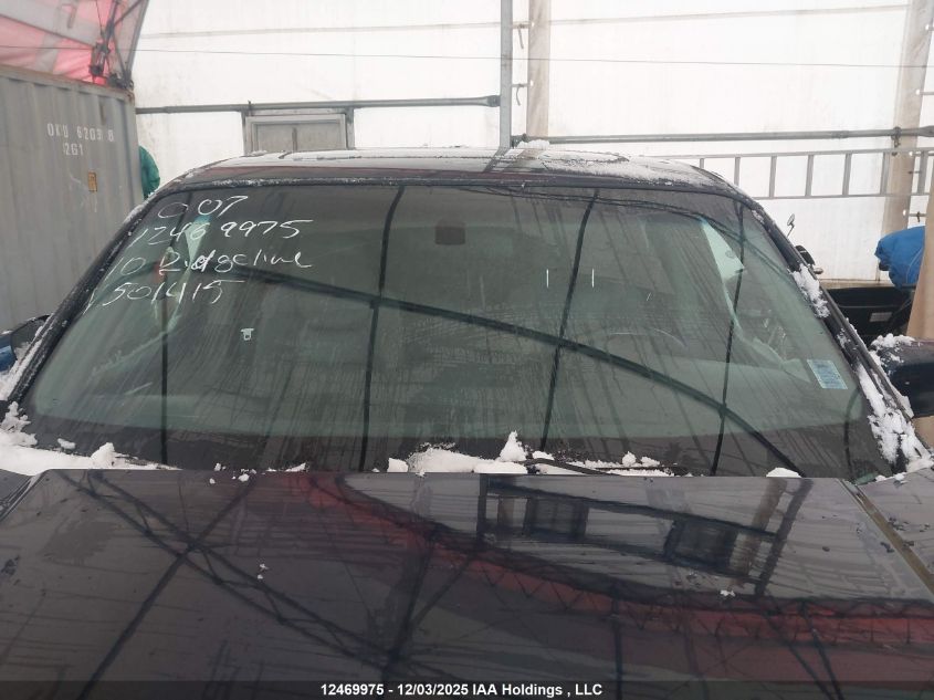 2010 Honda Ridgeline Ex-L/Vp VIN: 5FPYK1F51AB501415 Lot: 12469975