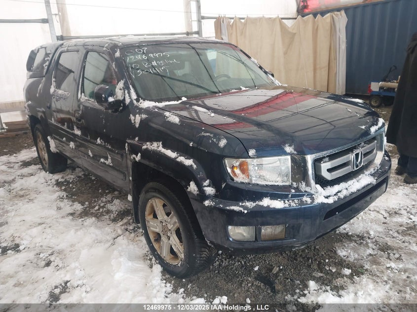 5FPYK1F51AB501415 2010 Honda Ridgeline Ex-L/Vp auction photo 1