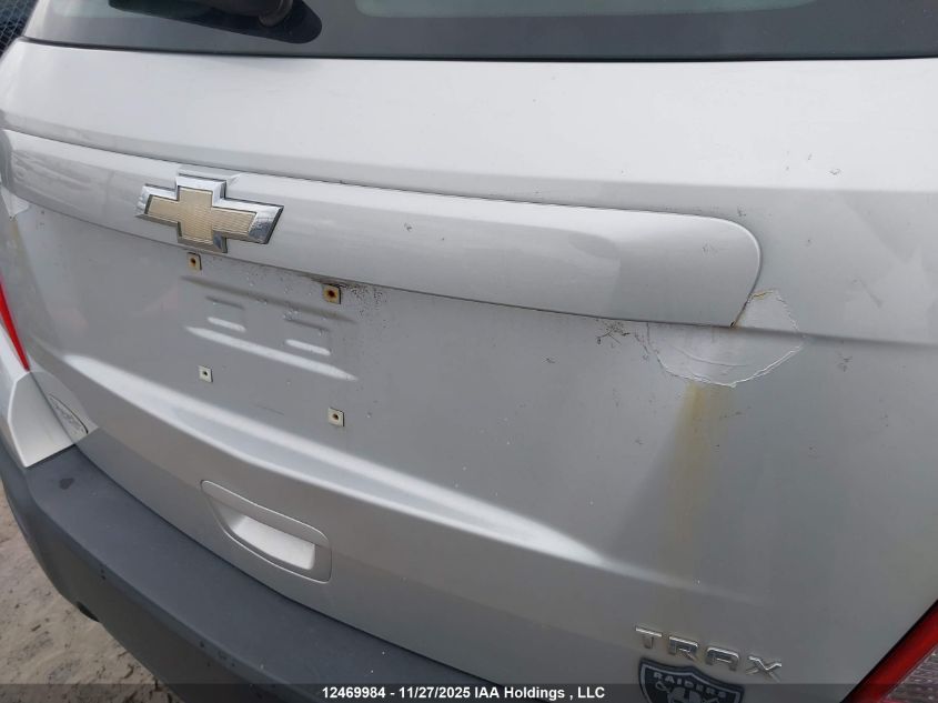 2015 Chevrolet Trax Ls VIN: 3GNCJKSB6FL212053 Lot: 12469984