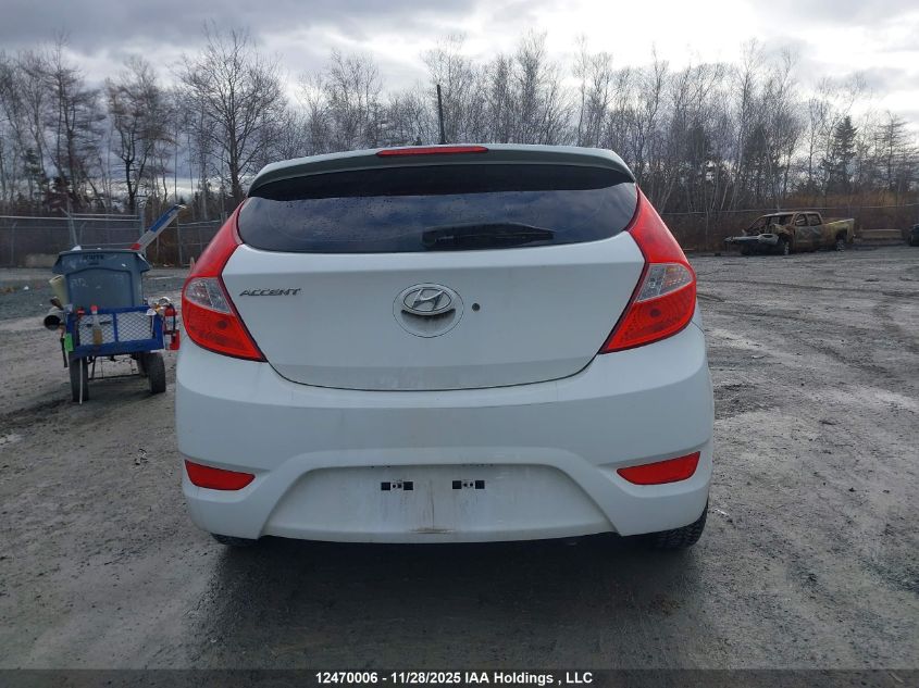 2016 Hyundai Accent Se VIN: KMHCT5AE2GU268896 Lot: 12470006