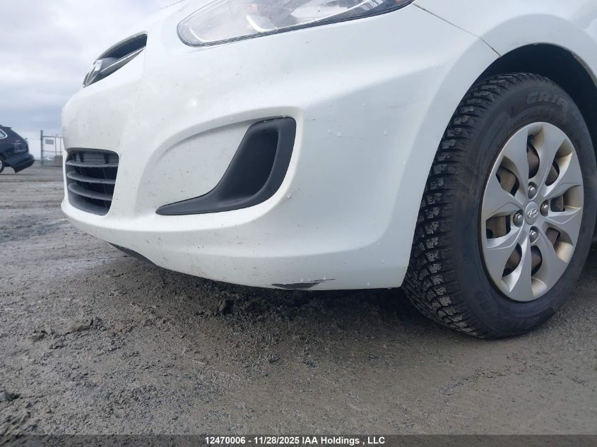 2016 Hyundai Accent Se VIN: KMHCT5AE2GU268896 Lot: 12470006