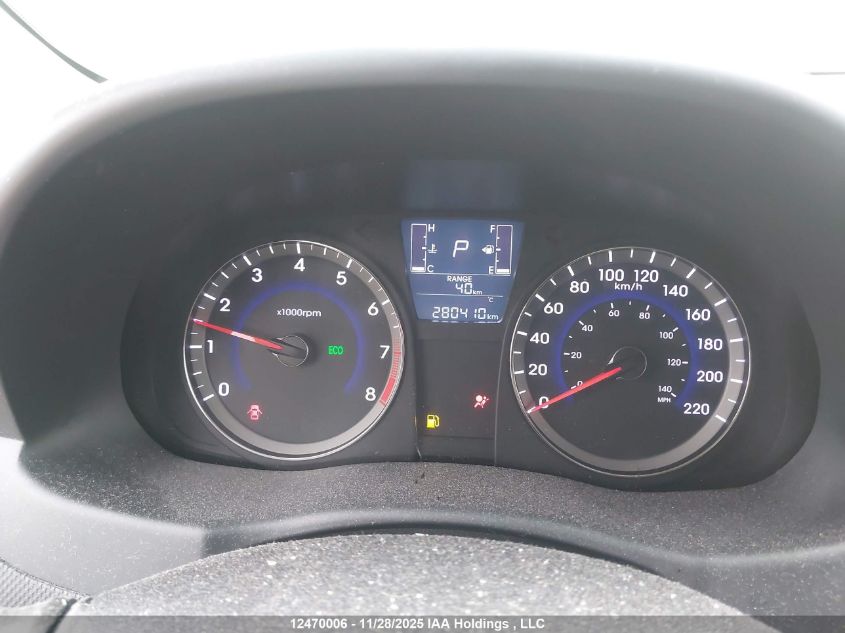 2016 Hyundai Accent Se VIN: KMHCT5AE2GU268896 Lot: 12470006