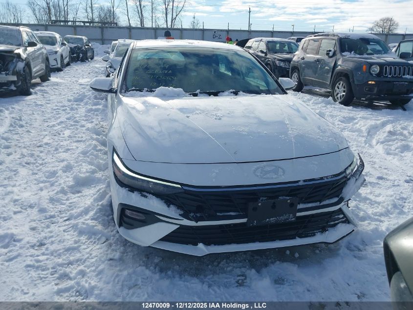 2025 Hyundai Elantra Sel Sport VIN: KMHLM4DG9SU993084 Lot: 12470009