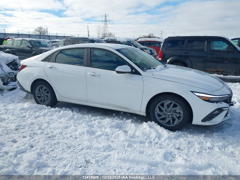 2025 Hyundai Elantra Sel Sport VIN: KMHLM4DG9SU993084 Lot: 12470009
