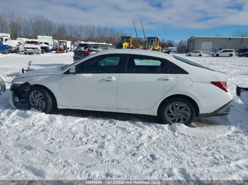 2025 Hyundai Elantra Sel Sport VIN: KMHLM4DG9SU993084 Lot: 12470009